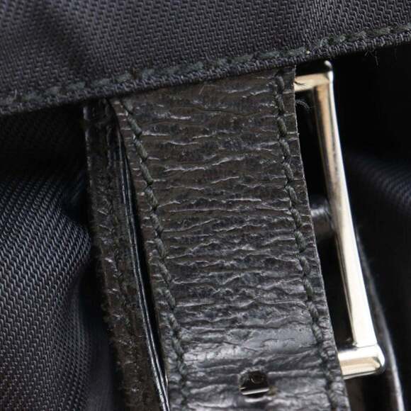 GUCCI Black Leather Backpack main image 16